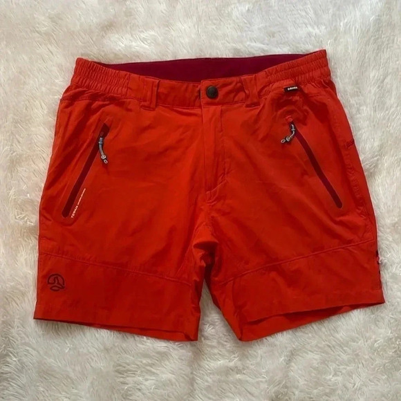 Men's Athletic Shorts - Red - Spanish design: like new. - Picture 2 of 16